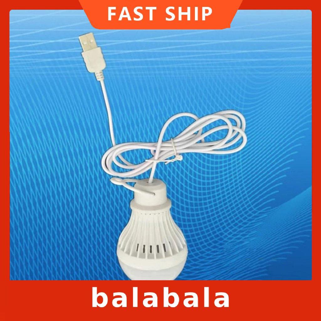 Bóng đèn LED 1.2m sạc cổng USB tiện dụng cho cắm trại/leo núi