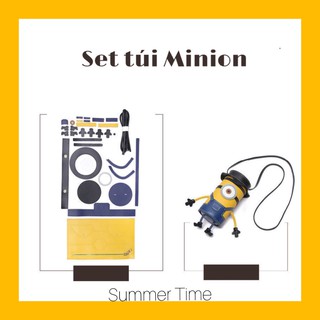 Túi tự đan Minion dễ thương - DIY (Set nguyên liệu)