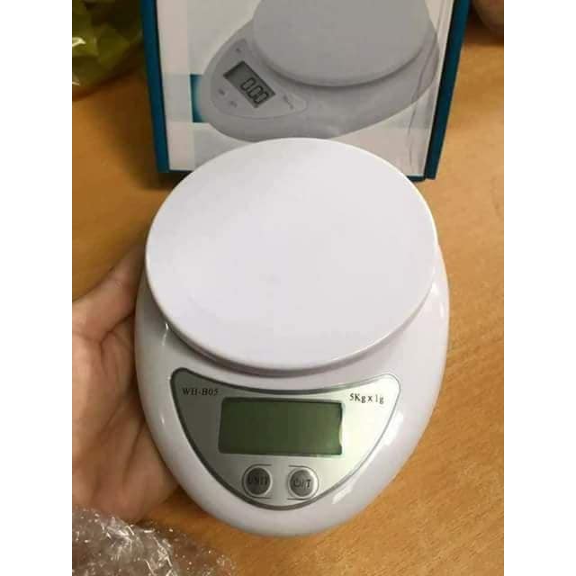 Cân tiểu ly điện tử nhà bếp mini định lượng từ 1gram đến 5kg làm bánh cân thực phẩm chính xác cao