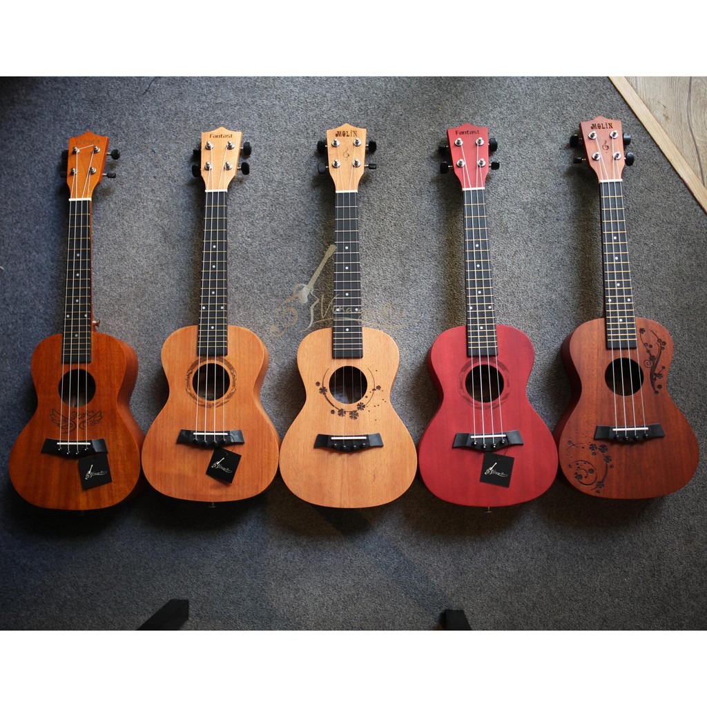 Đàn Ukulele Concert Linda Màu Full Gỗ Mahogany