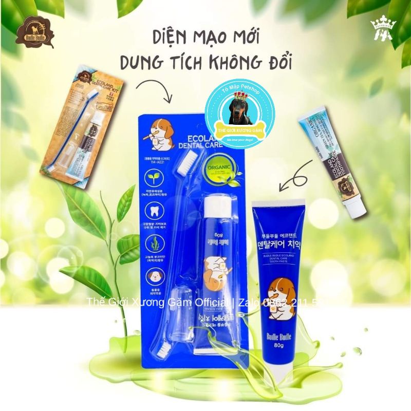 KIT CHĂM SÓC RĂNG MIỆNG BÀN CHẢI KEM ĐÁNH RĂNG BUDLE BUDLE