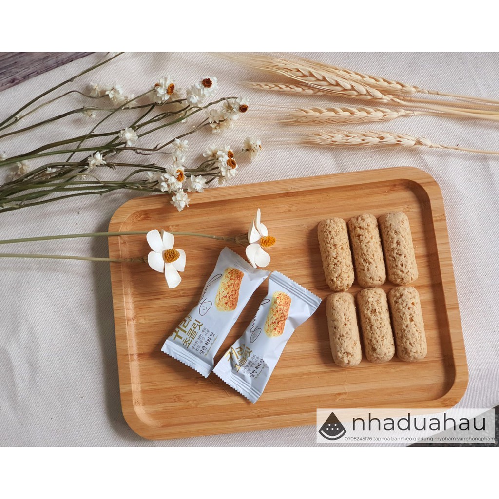 Bánh yến mạch vani Hàn Quốc gói lớn 400g