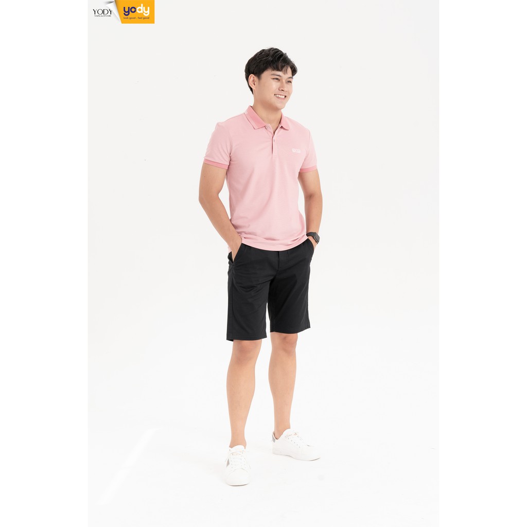 Áo Thun Polo Nam Mắt Chim Phối Bo YODY Thoáng Mát Trẻ Trung APM3299 | BigBuy360 - bigbuy360.vn