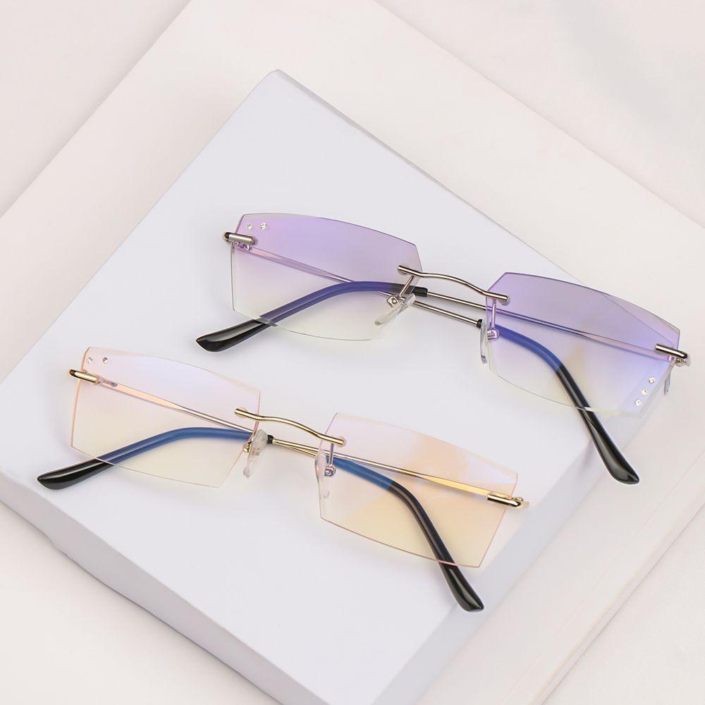 WATTLE Kính Đọc Sách Gọng Kim Loại Chống Tia UV / Ánh Sáng Xanh