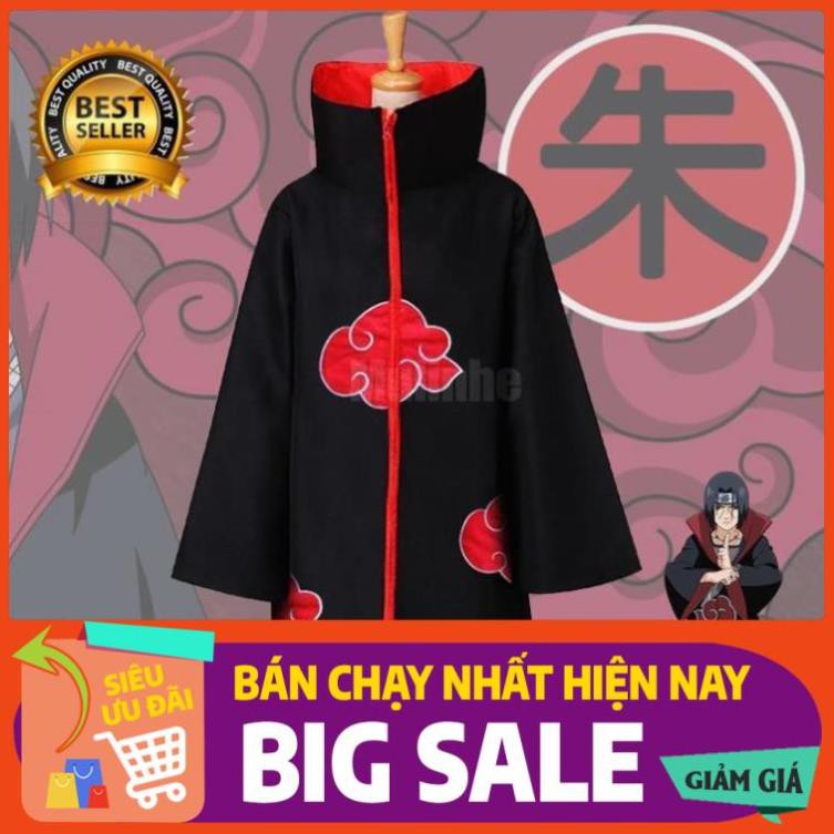 BÁN CHẠY - ÁO Choàng Hoá Trang Naruto Akatsuki Uchiha Itachi - áo cực chất Đẹp