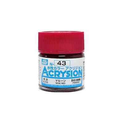 Sơn nước màu cơ bản Mr. Color Acrysion N25-N54 10mL Mr. Hobby - Sơn Mô Hình