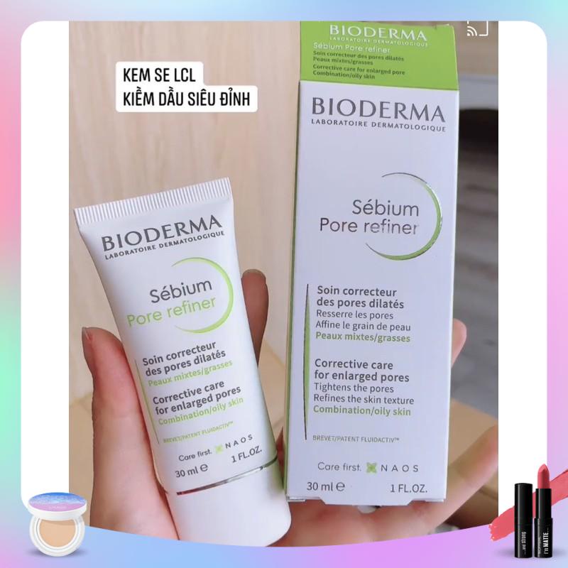 Kem Dưỡng Bioderma Sebium Pore Refiner Giúp Se Khít Lỗ Chân Lông, Giảm Bóng Nhờn Hiệu Quả