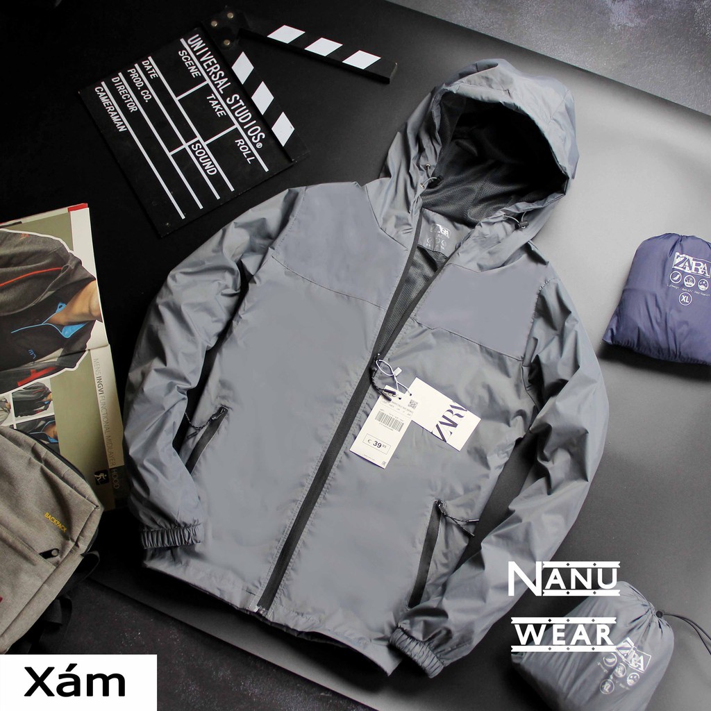 Áo khoác gió nam - nữ NANU WEAR ZR