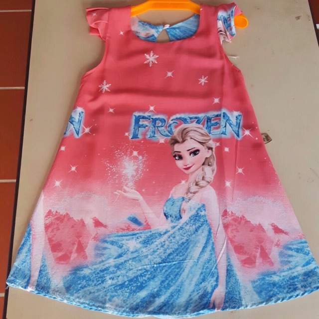 Váy lanh elsa cho bé