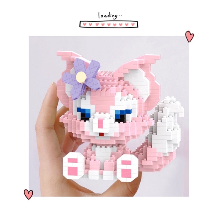 Đồ Chơi Lego 3D Lắp Ráp Mô Hình Nhân Vật Hoạt Hình Đáng Yêu