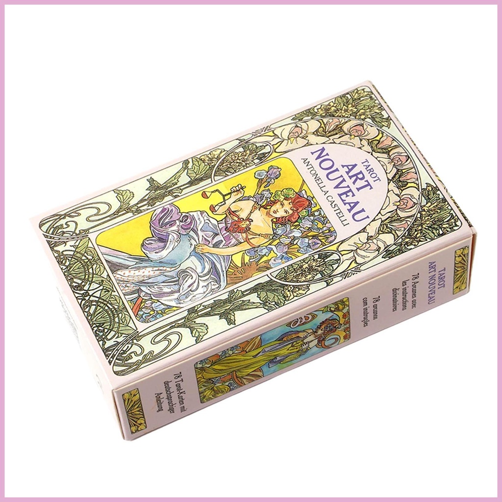 Bộ Bài Tarot Art Nouveau Tiếng Anh