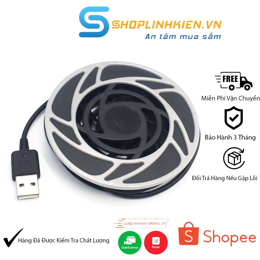 Đế Quạt Tản Nhiệt USB Cho Bộ Phát Quạt USB 5V Giải Pháp Tản Nhiệt Cho TiviBox PS PC GameQuạt Tản Nhiệt