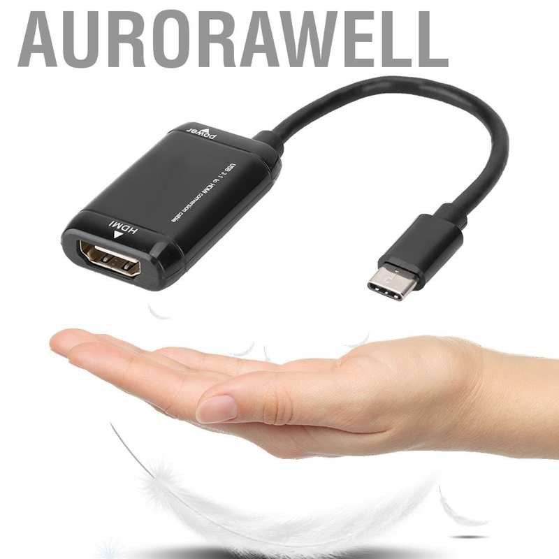 ANDROID Cáp Chuyển Đổi Aurorawell Usb-C Type C Sang Hdmi Usb 3.1 Mhl Cho Android Phone Tablet