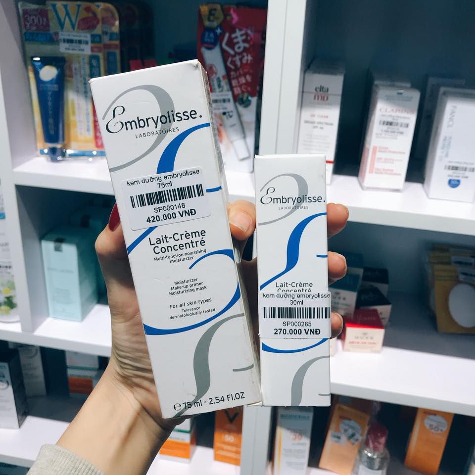 Kem Dưỡng Ẩm Pháp Embryolisse Lait - Crème Concentré