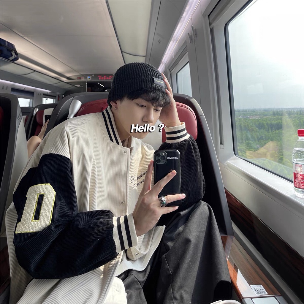 Áo Khoác Nhung  BOMBER Chữ C nam nữ ,áo khoác nam nữ unisex.Hàng Quảng Châu cao cấp chất lượng loại một. | BigBuy360 - bigbuy360.vn