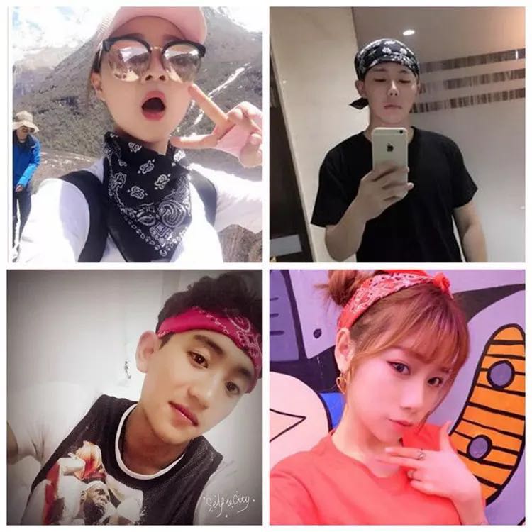 Khăn Choàng Đầu Phong Cách Hip Hop Thời Trang