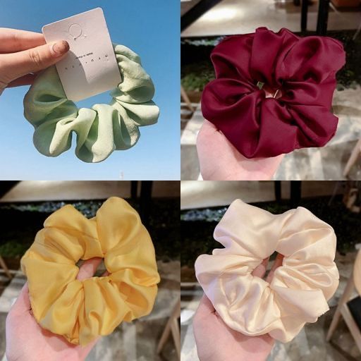 Dây Cột Tóc Nhiều Màu Sắc Phong Cách Hàn Quốc