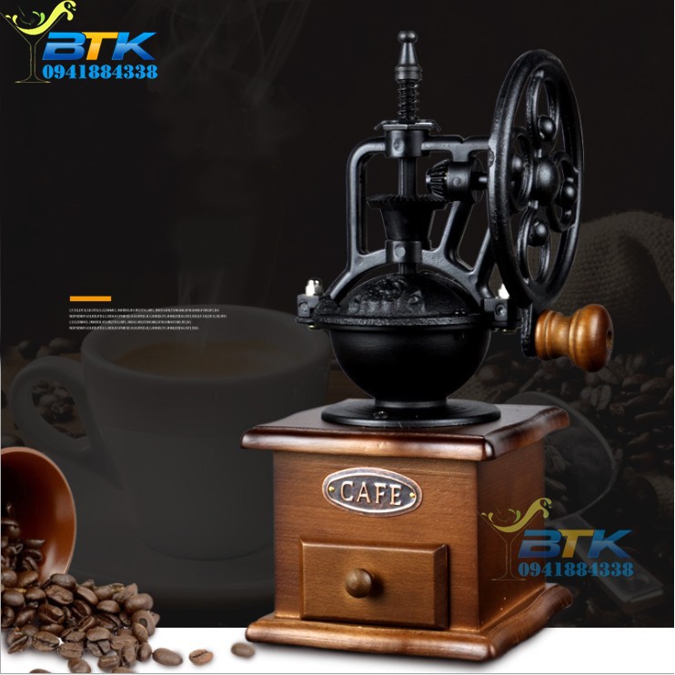 Cối Xay Cà Phê - Máy Xay Cà Phê Bằng Tay Kiểu Dáng Cổ Điển - CXCF