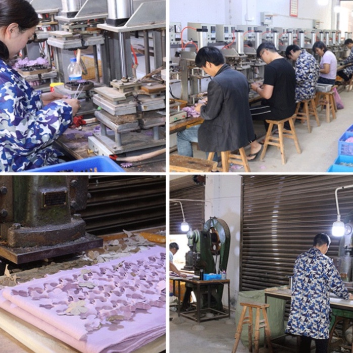 Phụ Kiện Trâm & Ghim Hoa Cài Áo Thời Trang Chất Liệu Dạ Ép Cao Cấp mô phỏng 5 cánh 3 lớp chính rập phồng dành cho nữ