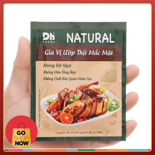 Combo 2 gói Natural Gia vị Ướp Thịt Mắc Mật