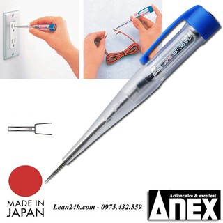 Bút thử điện đèn Led ANEX No.2036L Nhật Bản