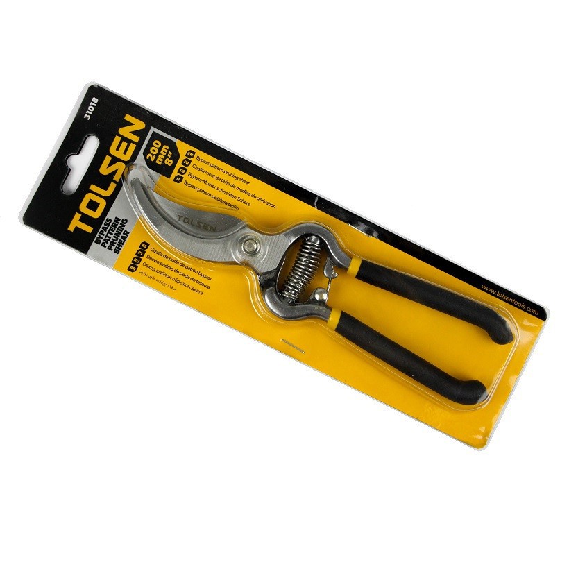 Kéo Cắt Cành Tolsen 31018 cán nhung Cắt Tỉa Cây cảnh, hoa lá - Phân Phối Chính Hãng Bởi SCG Home