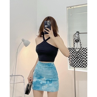 Áo Croptop Yếm Chéo Siu Xinh