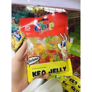 Kẹo dẻo chip jelly hải hà 100gr