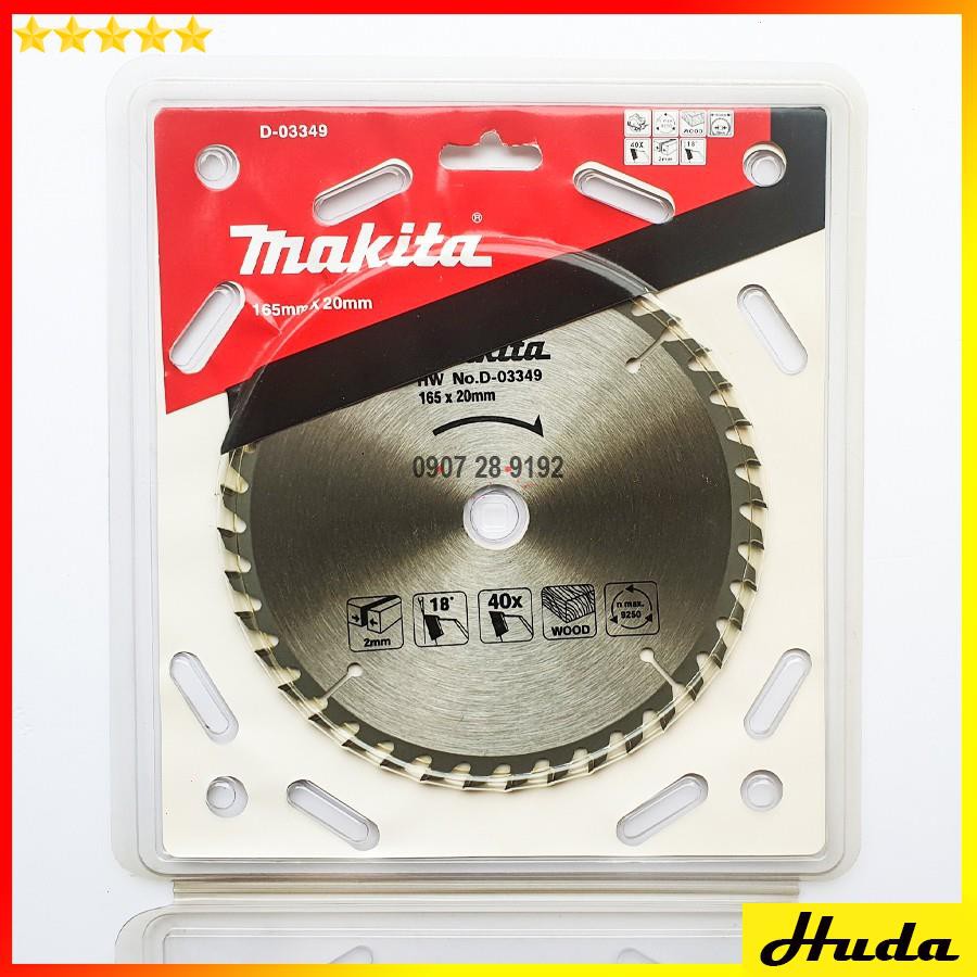 Đĩa cắt gỗ Makita 165 x20mm D-03349