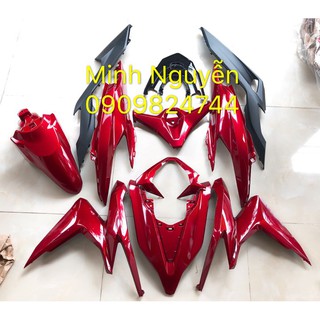 Bộ dàn áo Vario CLick đời 2018 - nay màu đỏ chính hãng honda