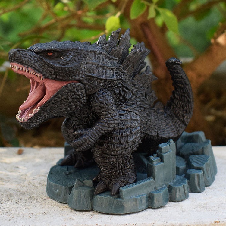 Mô hình Rồng 3 đầu King Ghidorah, Godzilla Q ver Cute 12cm