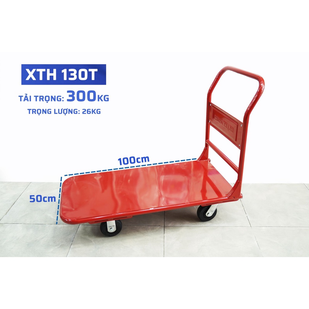 Xe đẩy hàng 4 bánh Phong Thạnh XTH 130T