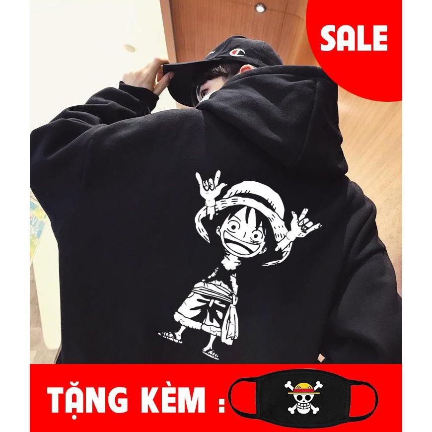 [SALE GIÁ GỐC] [SIÊU PHẨM] 2 Mẫu Áo Hoodie One Piece - áo in hình Lufffy được yêu thích, giá rẻ nhất