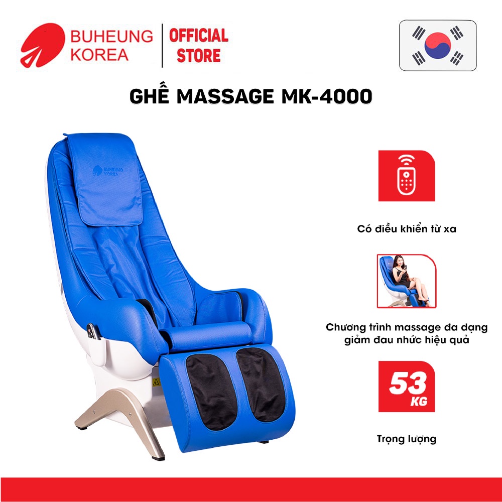 Ghế Massage Buheung MK-4000 Smart-Plus