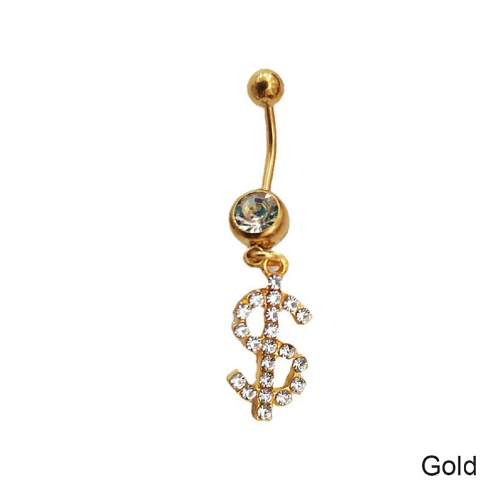 Khuyên Rốn Đơn Giản Đính Đá Zircon K4P8