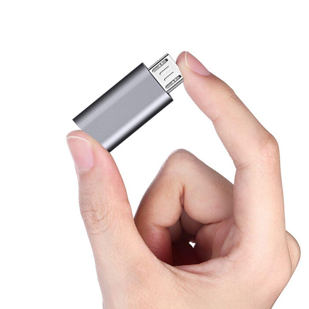 Bộ chuyển đổi truyền dữ liệu nhanh OTG mini Type-C cổng cắm sang Micro USB-C thích hợp cho điện thoại máy tính bảng