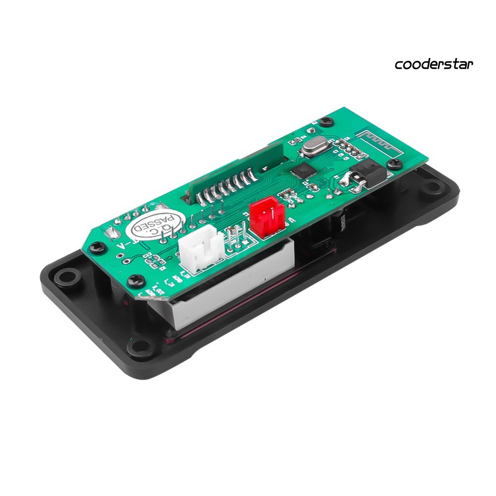 Mô Đun Giải Mã Âm Thanh Bluetooth 5.0 Mp3 Fm Radio Tf Usb Aux Cho Xe Hơi