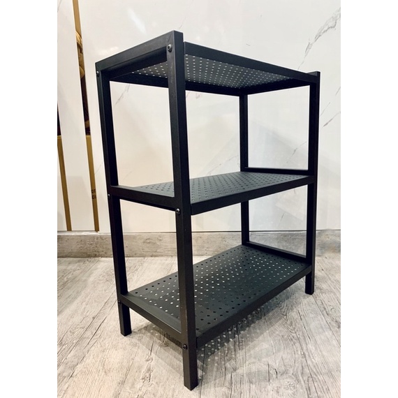 Kệ sắt đa năng để phòng khách, phòng bếp phong cách tiện lợi - Khung sắt sơn tĩnh điện - tự tháo lắp