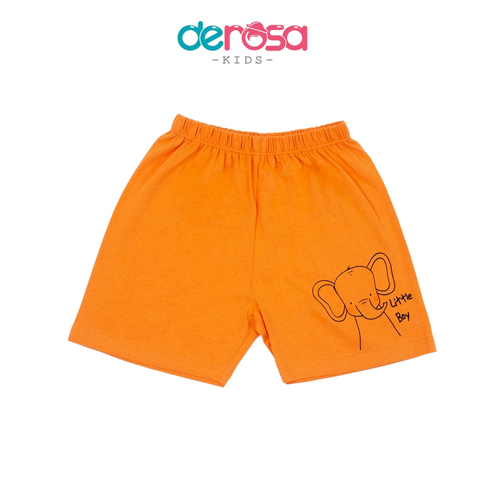 Quần short đùi cotton cho bé sơ sinh DEROSA KIDS | 3 - 24 tháng | B063-B065