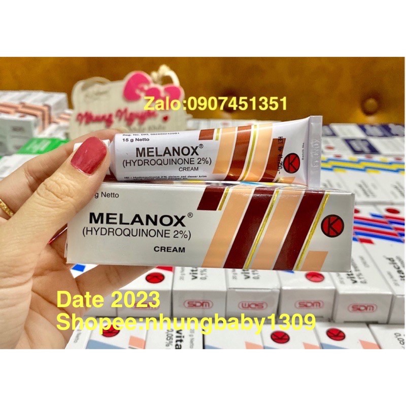Kem Melanox Kem Hydroquinone 2% xoá Thâm/Nám/Tàn Nhang