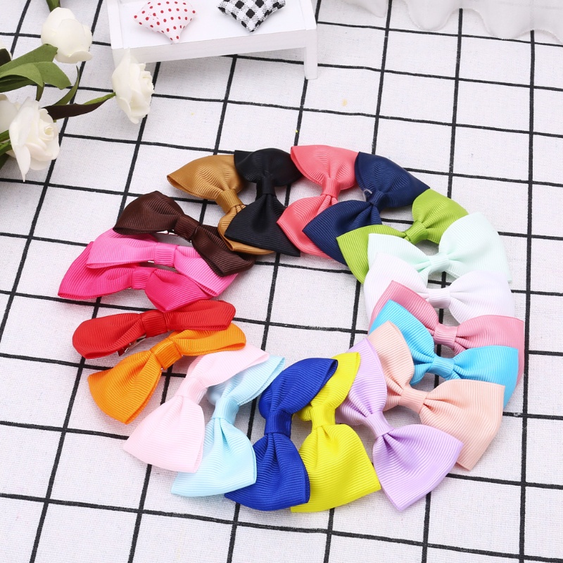 Set 20 Kẹp Tóc Nơ Thời Trang Cho Bé Gái
