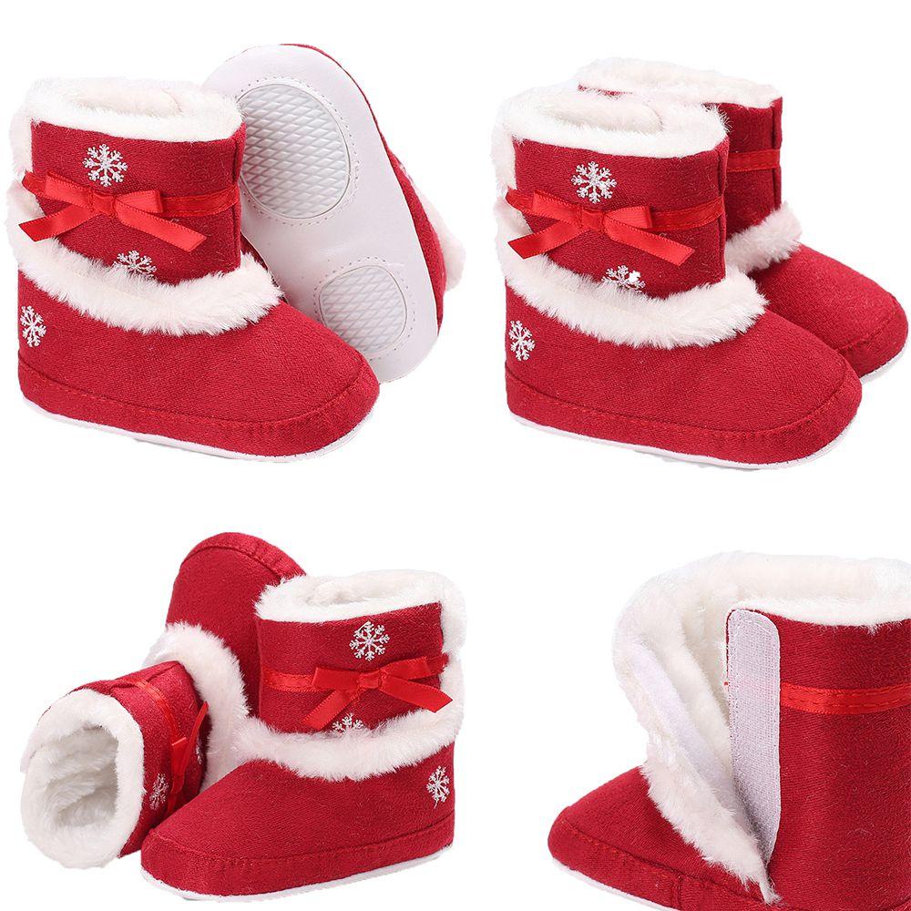 Giày Vải Lông Xù Cho Bé Tập Đi