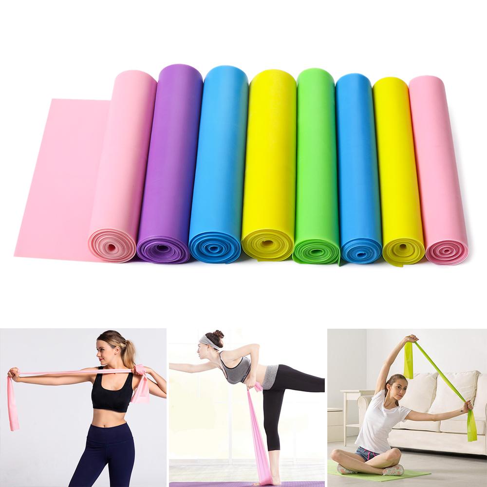 MUVAKO Đai Kháng Lực Bằng Cao Su Nhiều Màu Sắc Dùng Tập Thể Thao