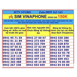 Sim vina số đẹp giá rẻ đồng giá 179k
