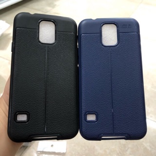 Ốp dẻo Samsung S5 vân giả da