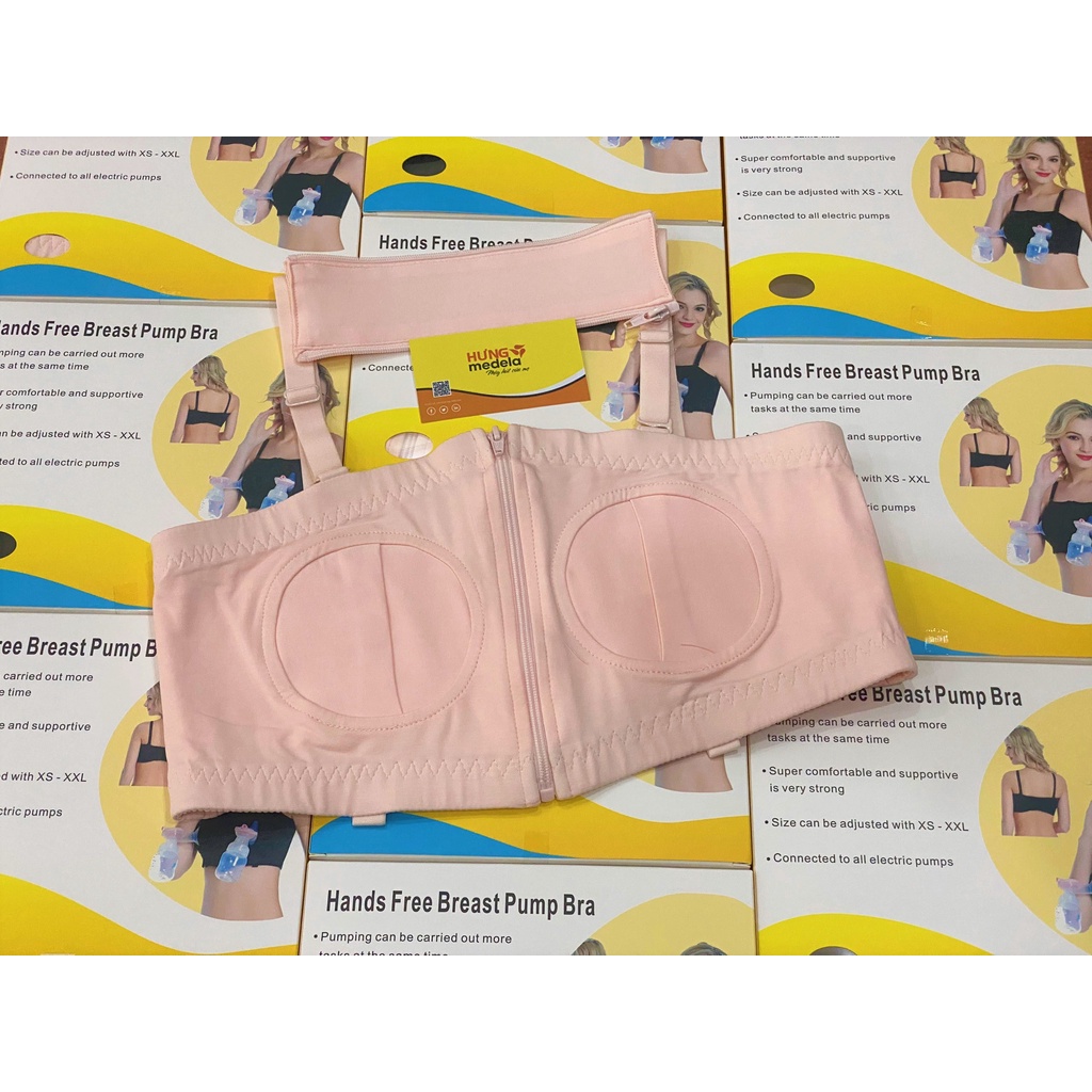 Áo hút sữa rảnh tay phù hợp với tất cả Máy hút sữa:Medela, Spectra, Unimom,Avent...