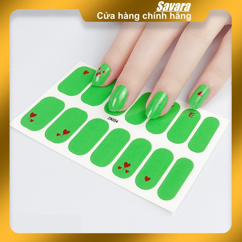Hình dán móng 14 miếng Z/A024