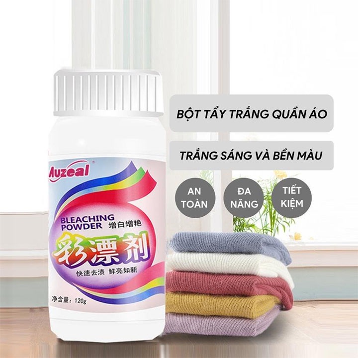 Bột Tẩy Trắng Quần Áo Đa Năng Thần Thánh