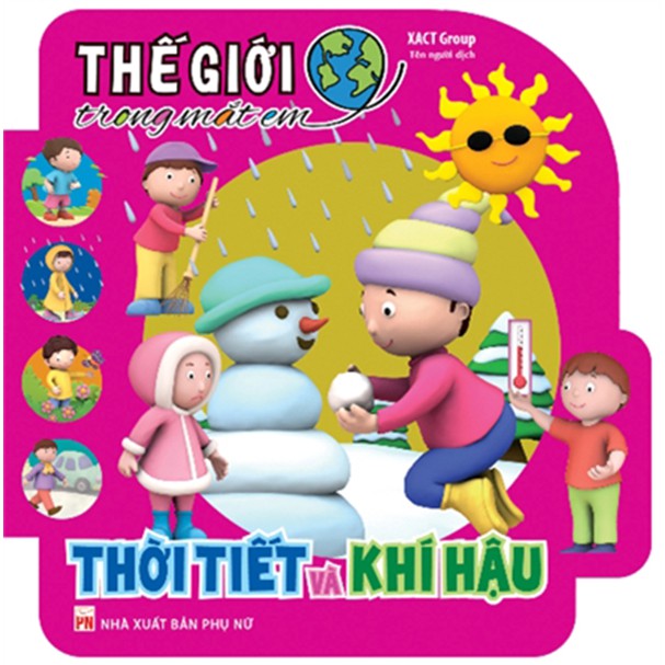 Sách: Thế Giới Trong Mắt Em - Thời Tiết Khí Hậu