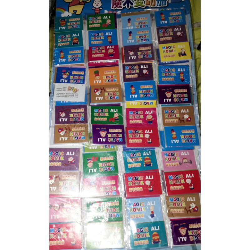 Combo 60 sét có 180 cuốn sổ lật xem hình mini ngộ nghĩnh bằng giấy